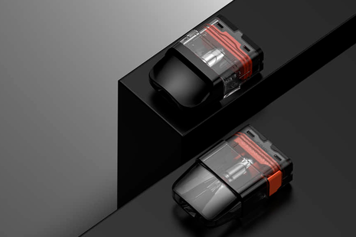 Cartuchos de recambio para vaper recargable de la marca Vaporesso.