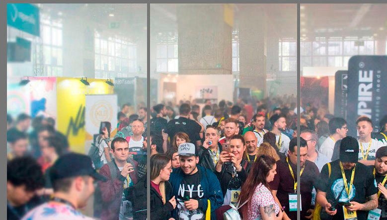 Gente en vapexpo madrid
