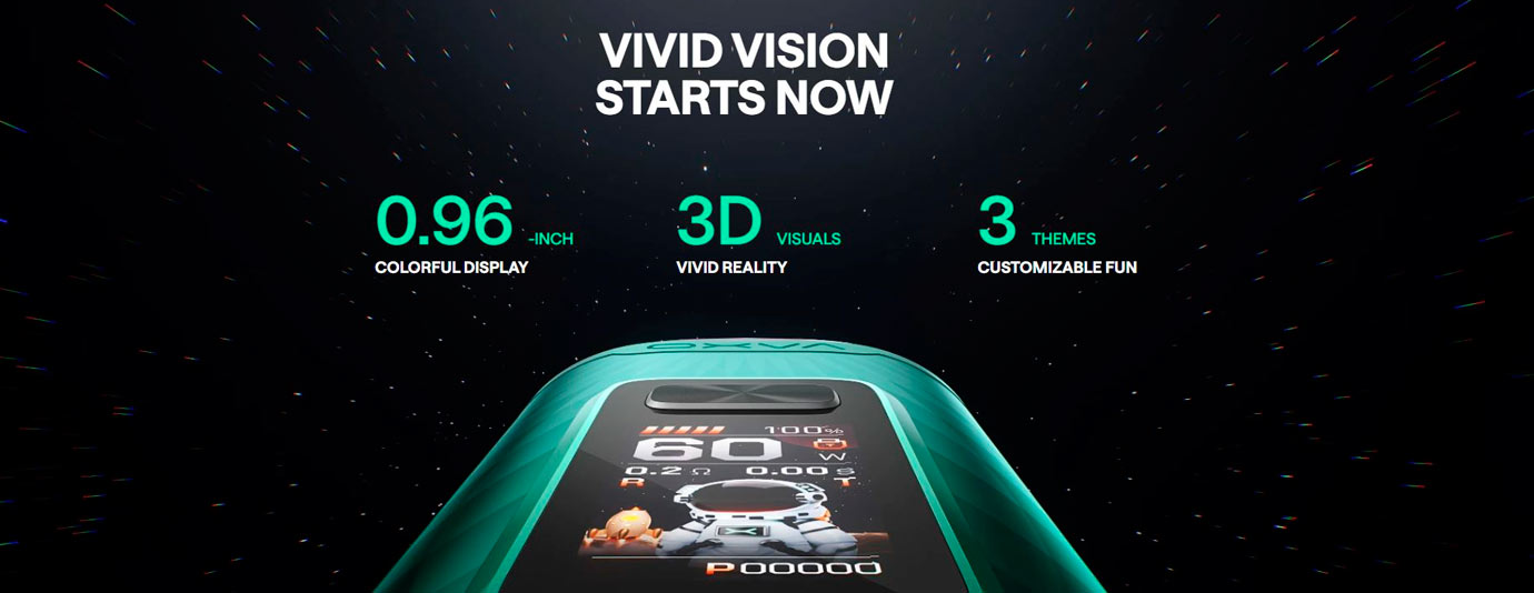 Pantalla vaper Vprime