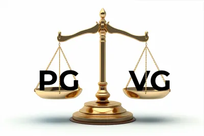 Qué significan VG y PG en vapeo, cómo influyen